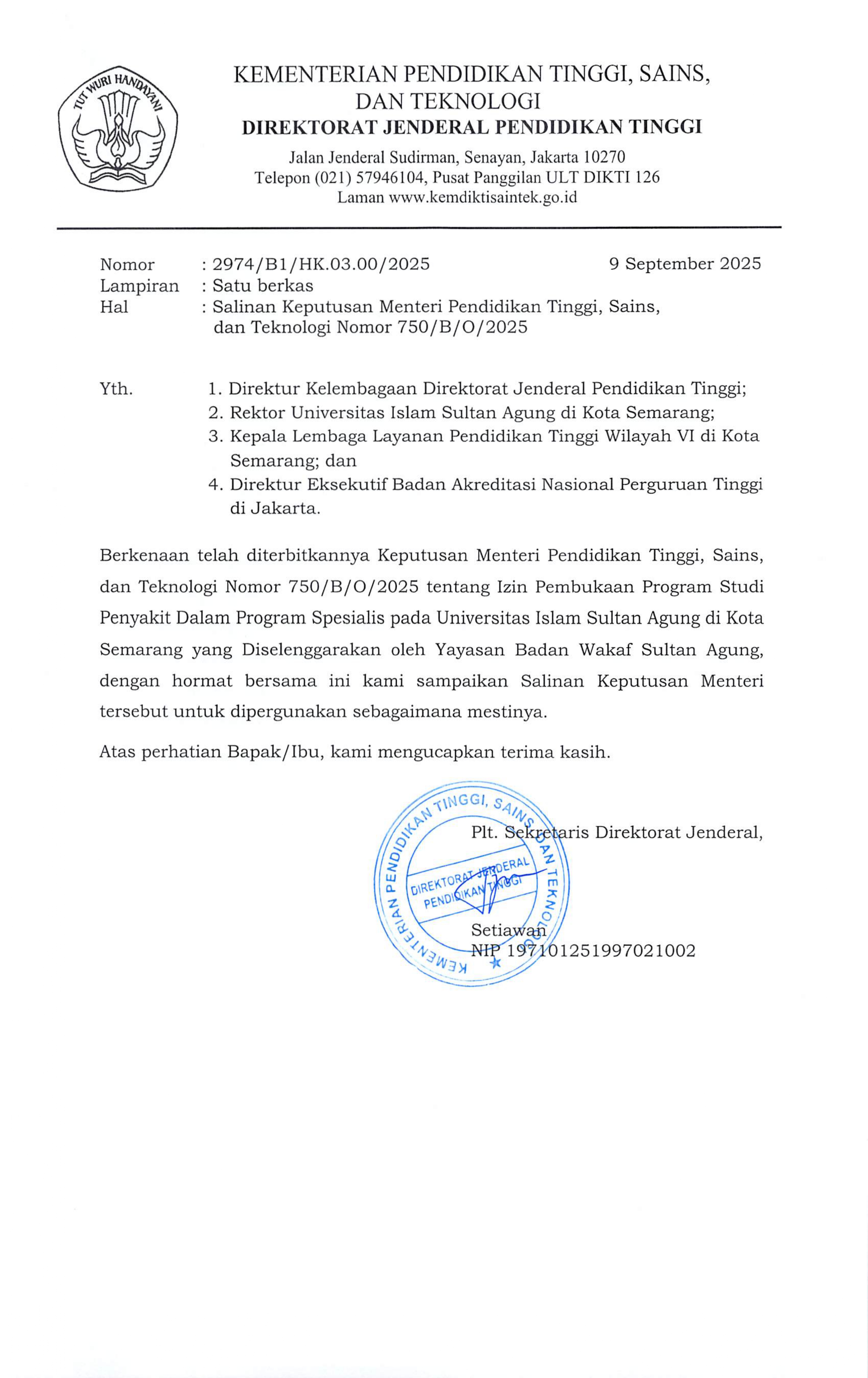 Surat Keputusan Lam PT.kes PPDS 1 IP Dalam